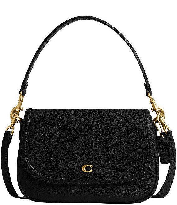 COACH Legacy Small Pebbled Leather S black
