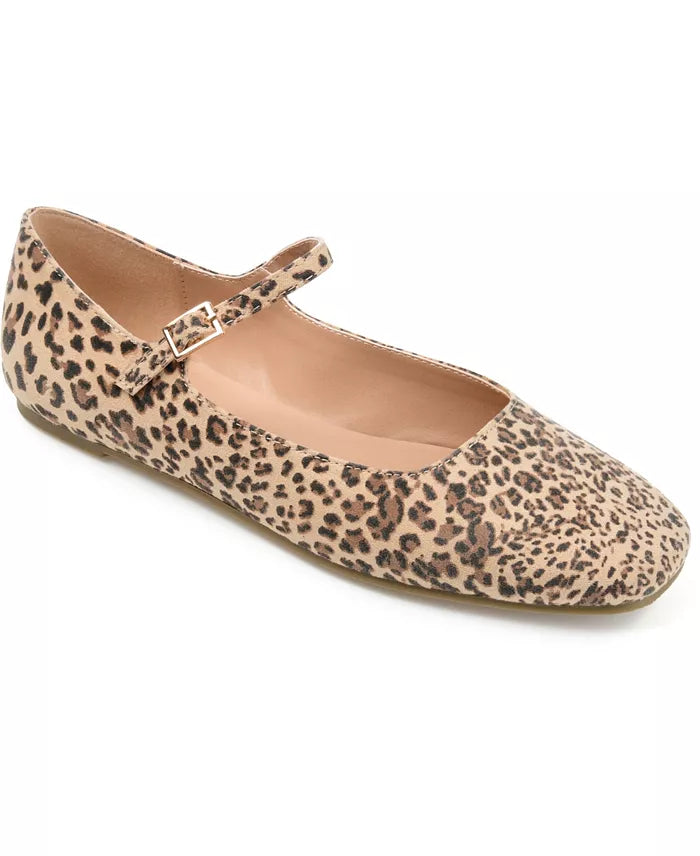 Journee Collection Womens Car Leopard 8.5M