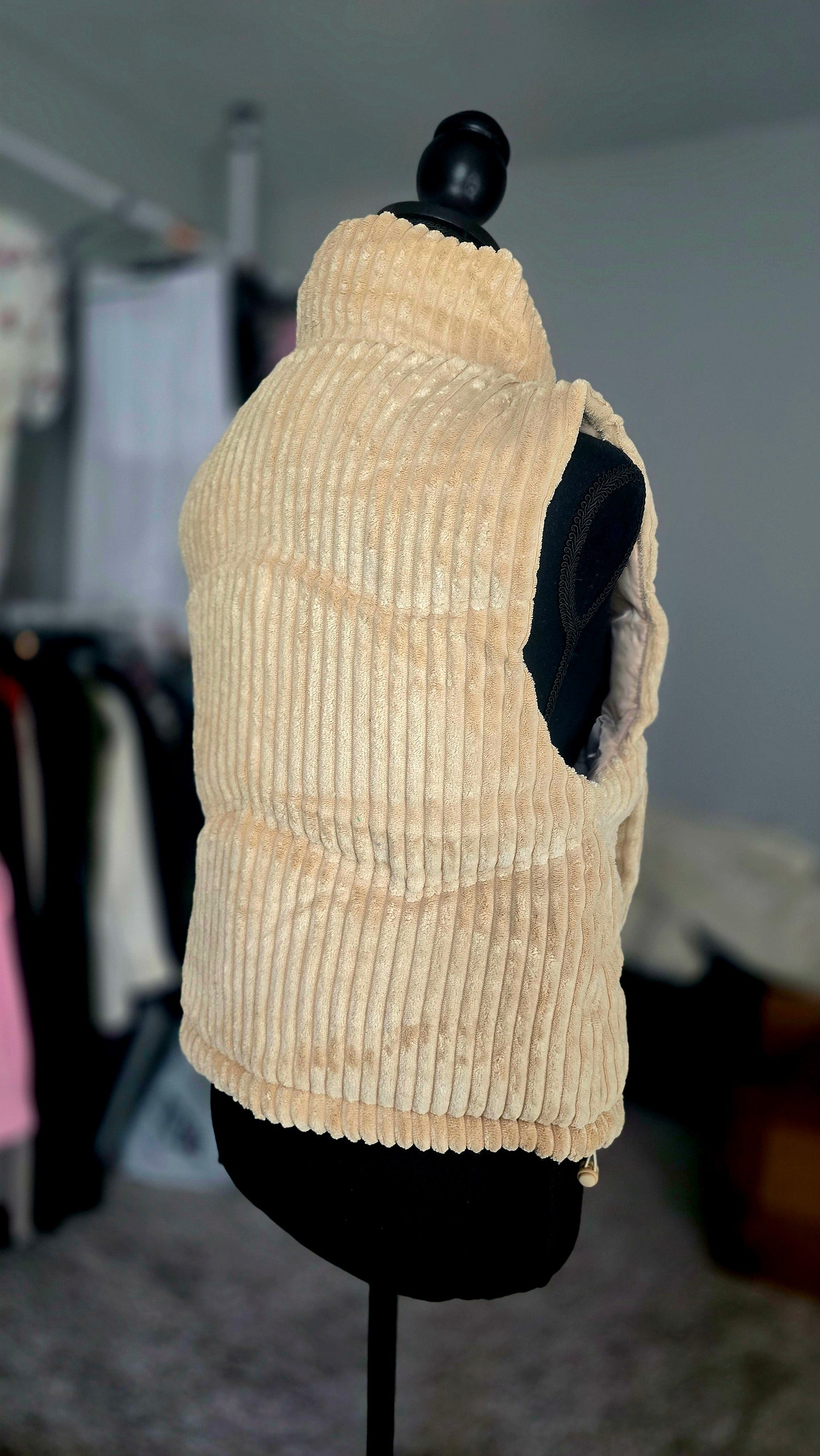 Corduroy Puffer vest