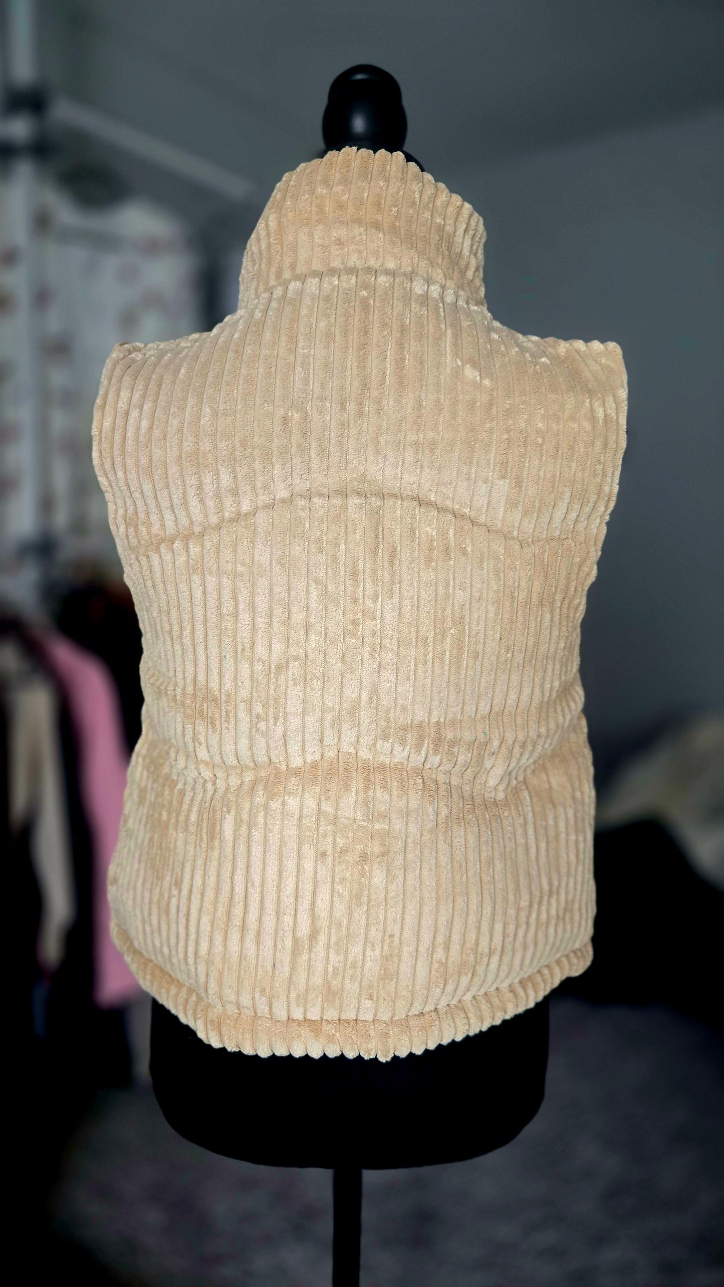Corduroy Puffer vest