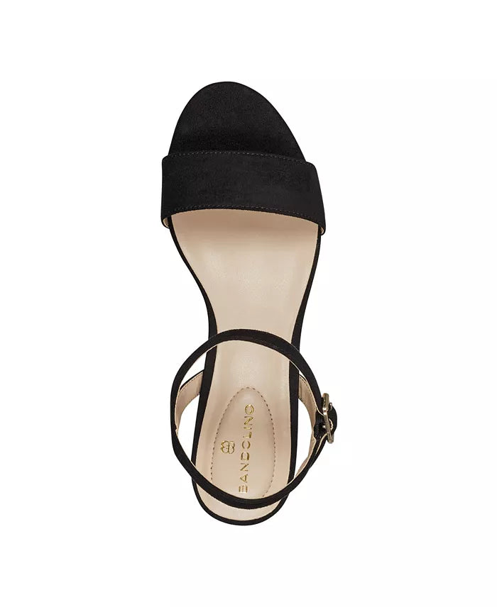 Bandolino Womens Pennie Platf Black 7M