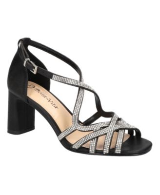 Bella Vita Bella Vita Womens Aliette Dre Black Metallic 8M