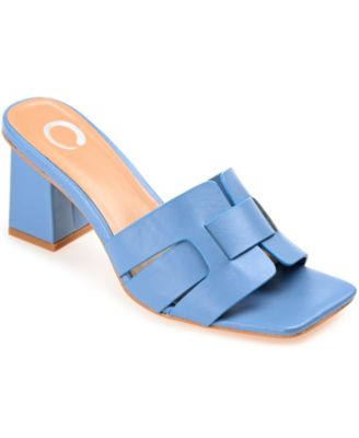 Journee Collection Womens Renatta Blue 7.5M