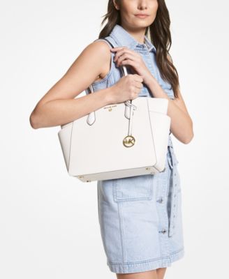 Michael Kors Marilyn Medium Top-Zip Leather