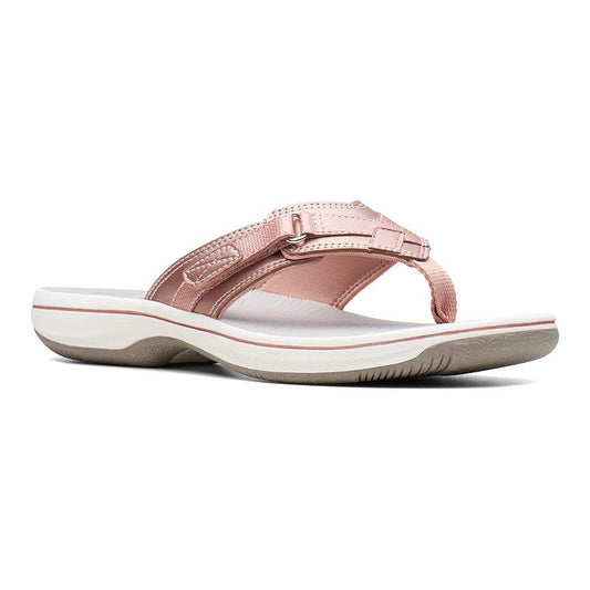 Clarks Womens Cloudsteppers B Rose Gold-Tone 10M