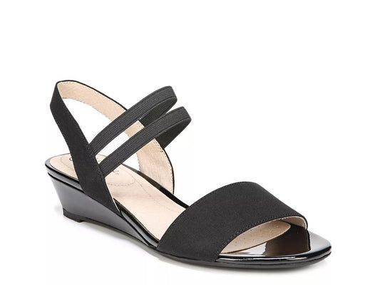 LifeStride Yolo Ankle Strap Sandals Black 7W