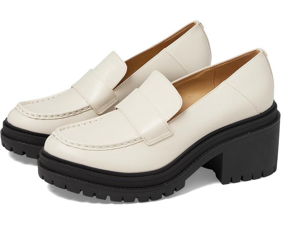 Michael Kors Womens Rocco Slip-On Loafer P Light Cream 10M