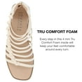 Journee Collection Womens Petrra Beige 8M