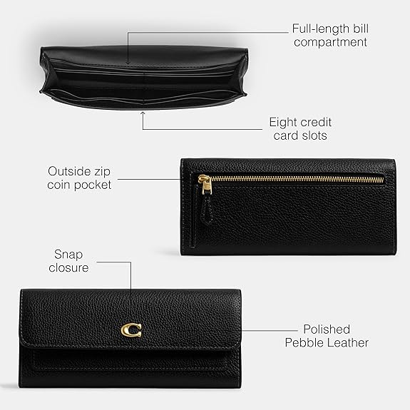 COACH Refined Leather Essential Long