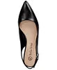 Bella Vita Scarlett Slingback Pumps Black Leather 8W