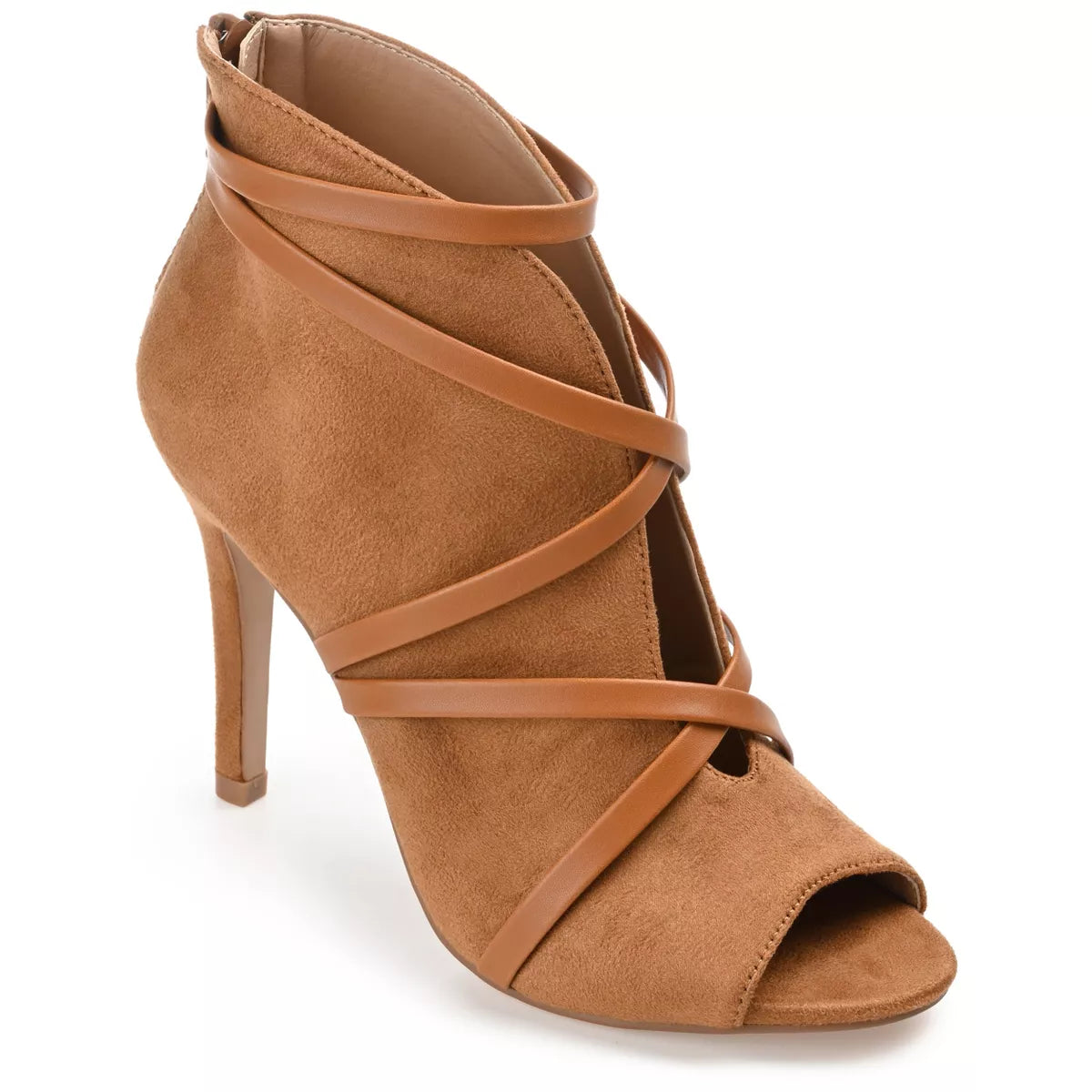 Journee Collection Women's Samantha Cognac 7.5M