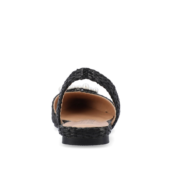 Journee Collection Womens Han Black 9M