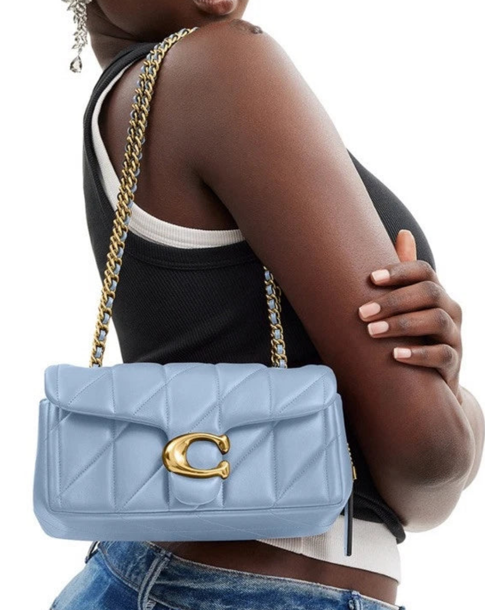 COACH Quilted Leather Tabby Shoulder bag