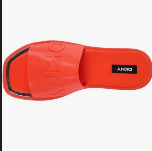 DKNY Womens Laren Platform Slide S Orange 6M