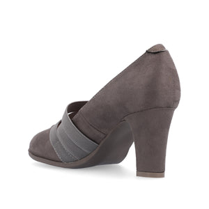 Journee Collection Womens Lor Gray 8.5