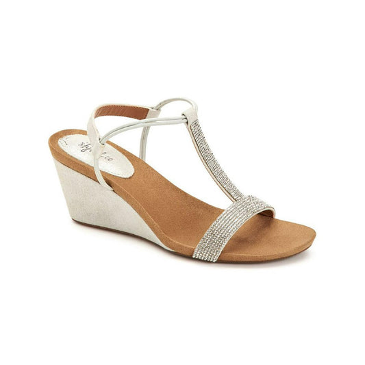 Style Co Mulan Wedge Sandals Powder 9M