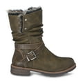 GC Shoes Womens Bailey Boots Dark Green 8.5M