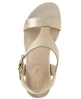 Kenneth Cole Reaction Womens Card Wedges Soft Gold - Manmade 10M