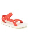 JBU Womens Aruba Casual Flat Bright Coral 9M