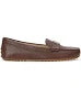 Lauren Ralph Lauren Womens Barnsbury Slip-On Driv Dark Mahogany 10M