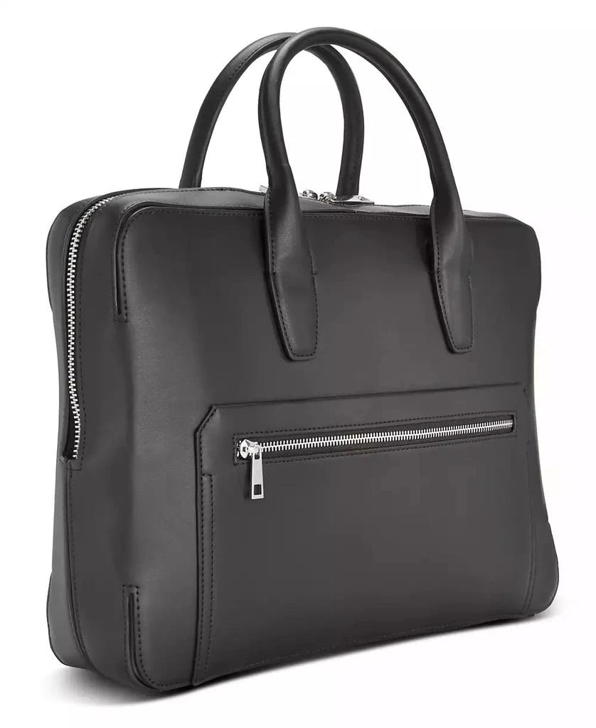 Alfani Mens Messenger Bag Black