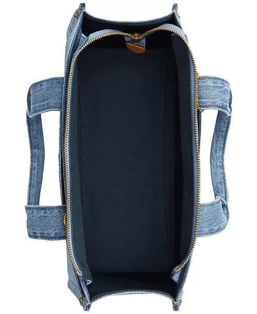 COACH Denim Cargo Medium Tote