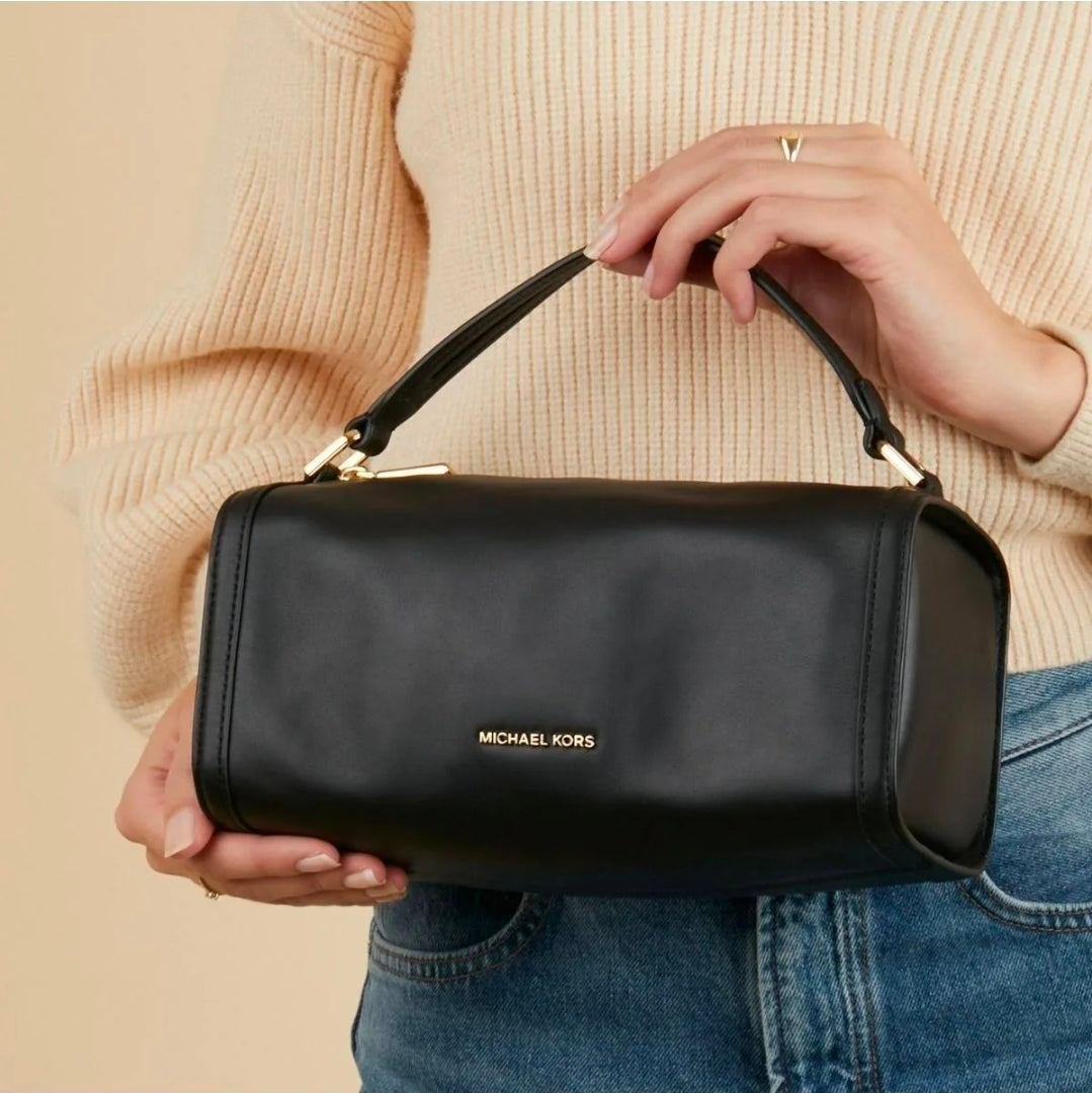 Michael Kors Small Leather Barrel Crossbody