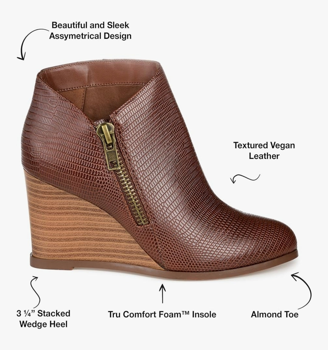 Journee Collection Womens Glam Brown 8M