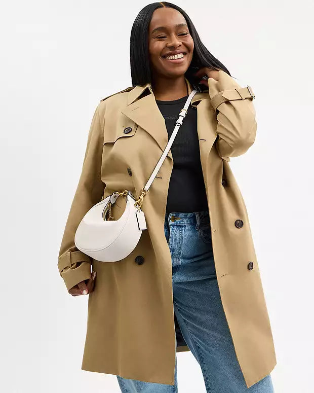 COACH Leather Jonie Bag 22 Brown