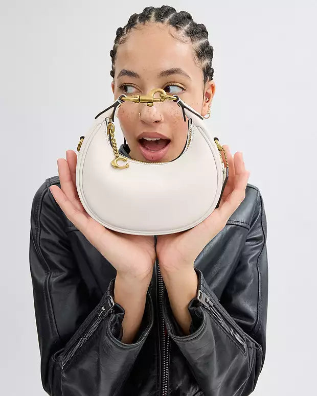 COACH Jonie Leather Bag Moonlight