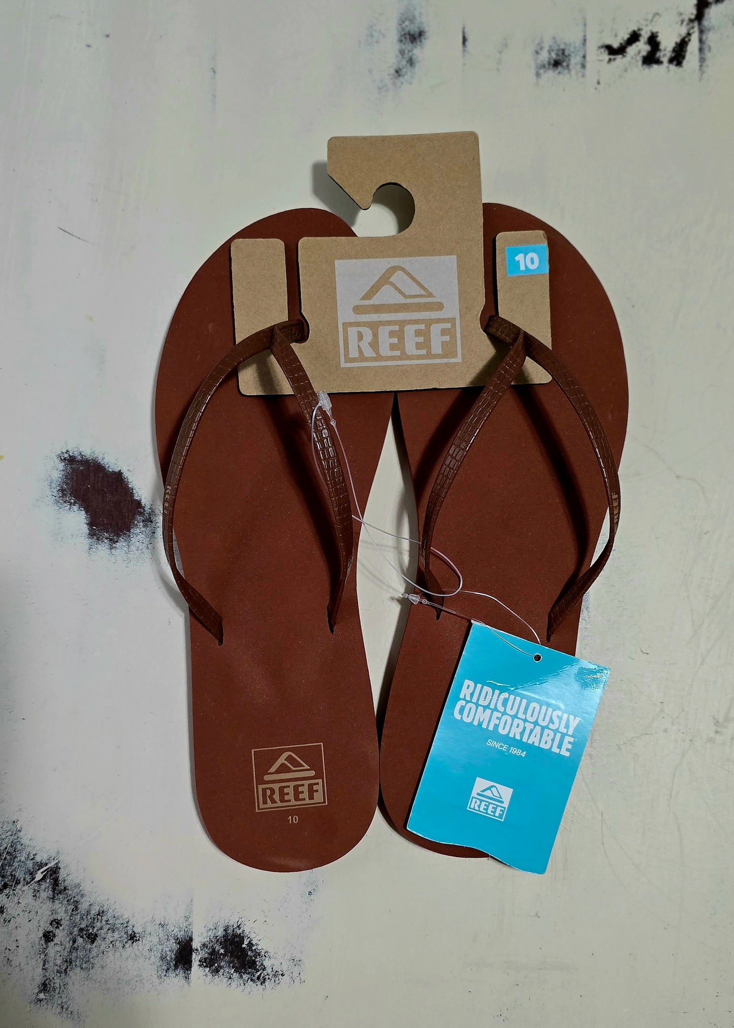 REEF Womens Bliss Nights Flip Brunette 10M
