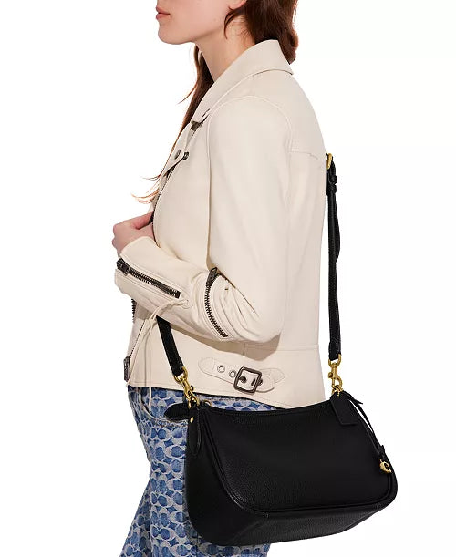 COACH Soft Pebble Leather Cary
