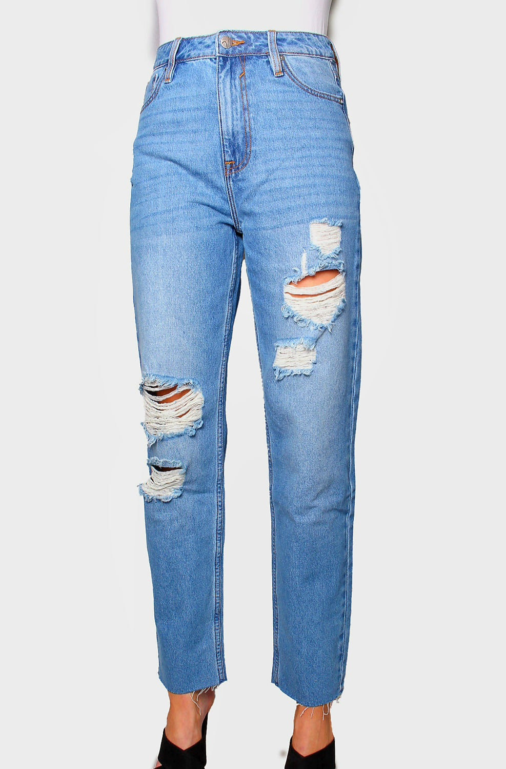 90's high waisted jeans