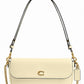 COACH Brook Small Leather Flap Chain