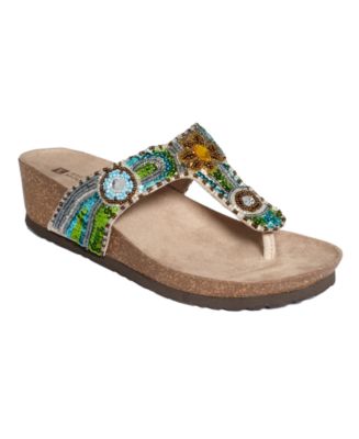 White Mountain White Mountain Womens Bluejay Beige, Multi 8M