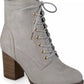 Journee Collection Womens Baylor Gray 8.5M