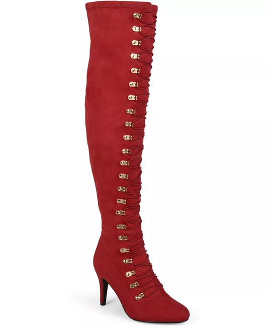 Journee Collection Womens Trill Red 9M