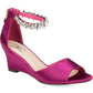 Journee Collection Womens Connor Fuchsia/Berry 7.5M