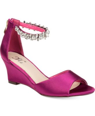 Journee Collection Womens Connor Fuchsia/Berry 7.5M