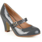 Journee Collection Womens Wendy Navy 8M