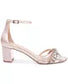 Jewel Badgley Mischka Giona Ev Champagne Satin 7.5M