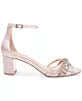 Jewel Badgley Mischka Giona Ev Champagne Satin 7.5M