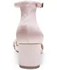 Jewel Badgley Mischka Giona Ev Champagne Satin 7.5M