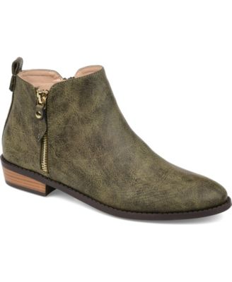 Journee Collection Journee Collection Womens Ell Olive 8.5M