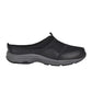 Easy Spirit Womens Argyle Sli Black Leather 6.5M