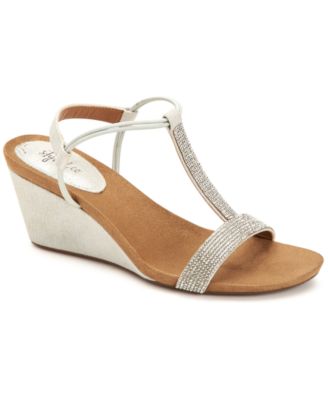 Style Co Mulan Wedge Sandals Powder 11M