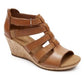 Rockport Womens Briah Gladiat Brown 7M