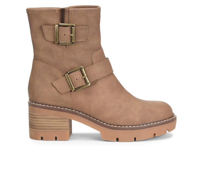 b.o.c. Monika Boots Taupe Nubuck 6.5M