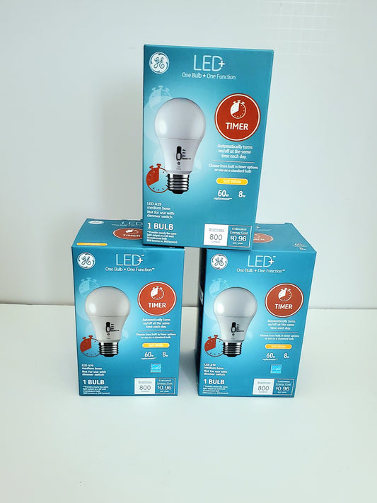 LED + Timer light bulb