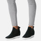 Sorel Womens Out N About Pull-On Hi Black, Sea Salt 11M